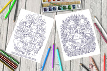 Fungi Colouring Pack 1 - Sami Sparrow