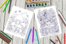 Fungi Colouring Pack 1 - Sami Sparrow