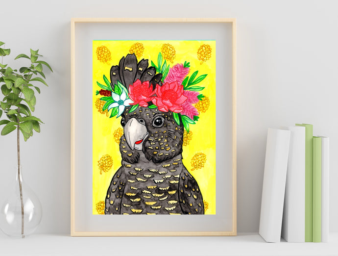 Aussie Critters Black Cockatoo