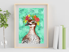 Bush Stone-curlew Art Print | Australian Bird Wall Art