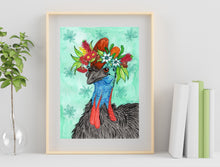 Cassowary Art Print | Australian Bird Wall Art