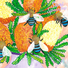 Blue Bee Banksia Bouquet