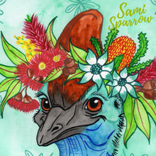 Cassowary Art Print | Australian Bird Wall Art