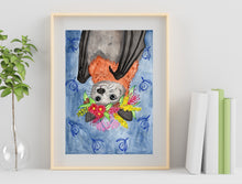 Fruit Bat Art Print | Australian Flying Fox Wall Art