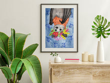 Fruit Bat Art Print | Australian Flying Fox Wall Art