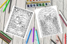 Stained Glass Colouring Pack - Sami Sparrow