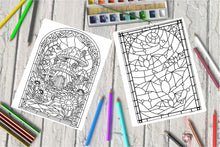 Stained Glass Colouring Pack - Sami Sparrow