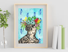 Lace Monitor Art Print | Australian Goanna Wall Art
