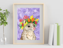 Spotted Quoll Art Print | Australian Native Animal Wall Art